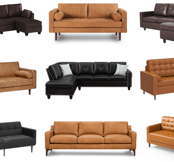 9+ Best Leather Sofas to complement any interior