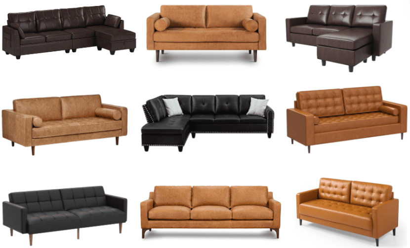 9+ Best Leather Sofas to complement any interior