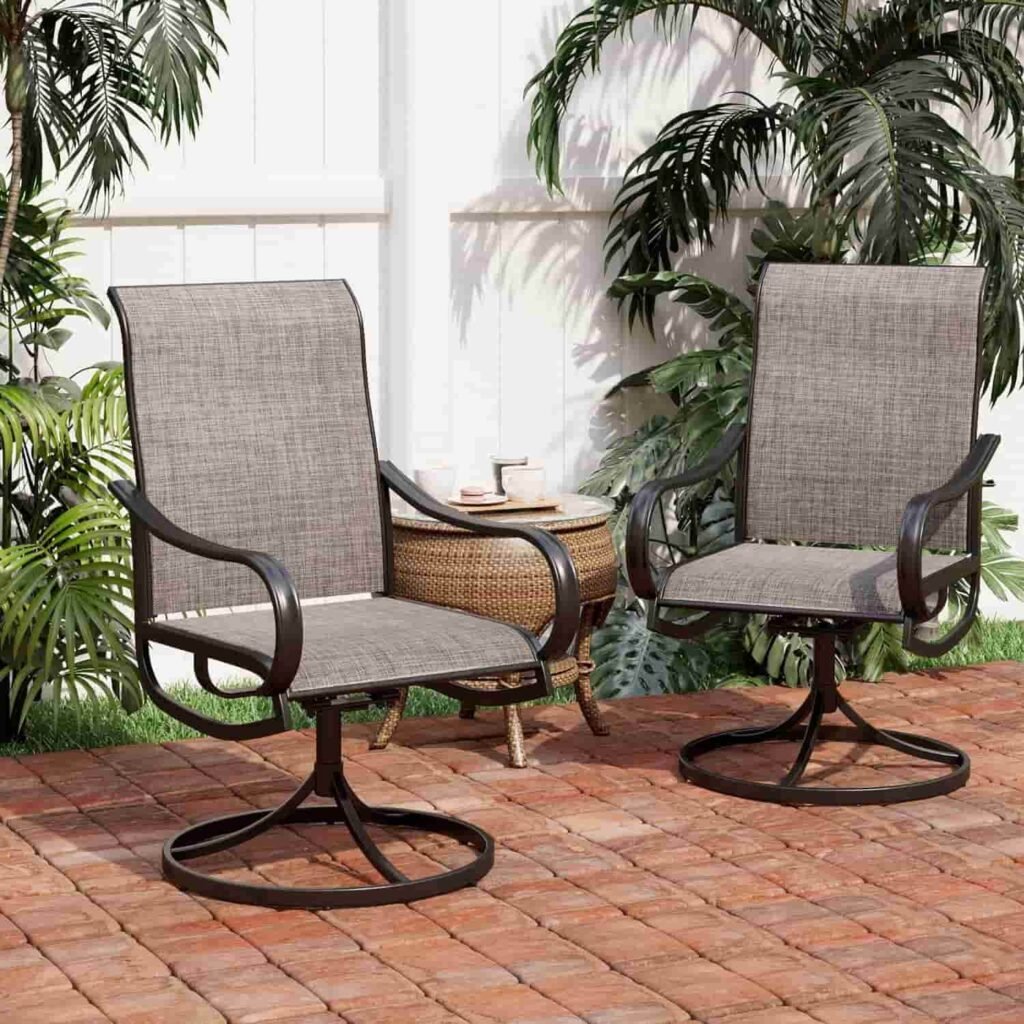 best outdoor club chairs with arms