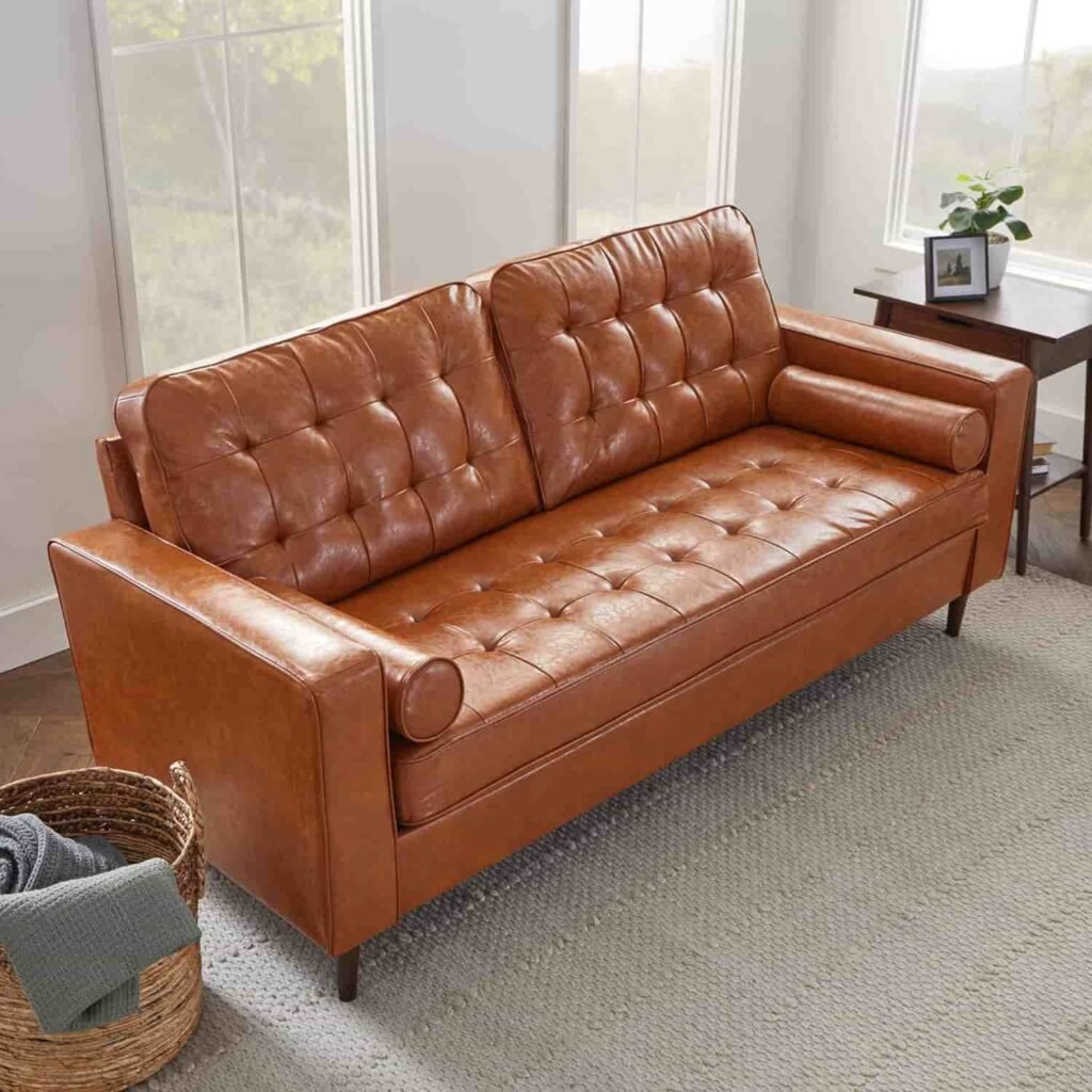 leather sofa set