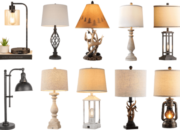 11+ Best rustic table lamps for a warm & inviting home [2024]