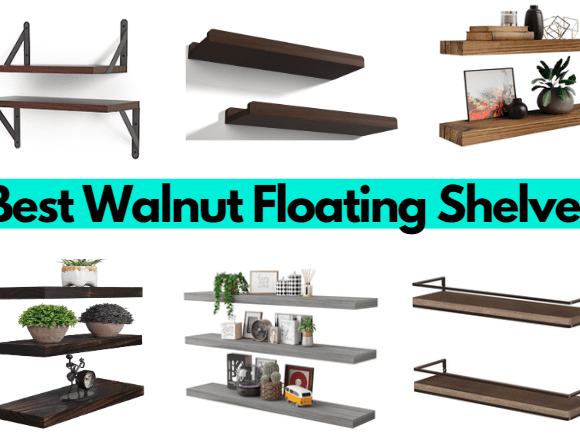 11+ Best walnut floating shelves for every home [2024]