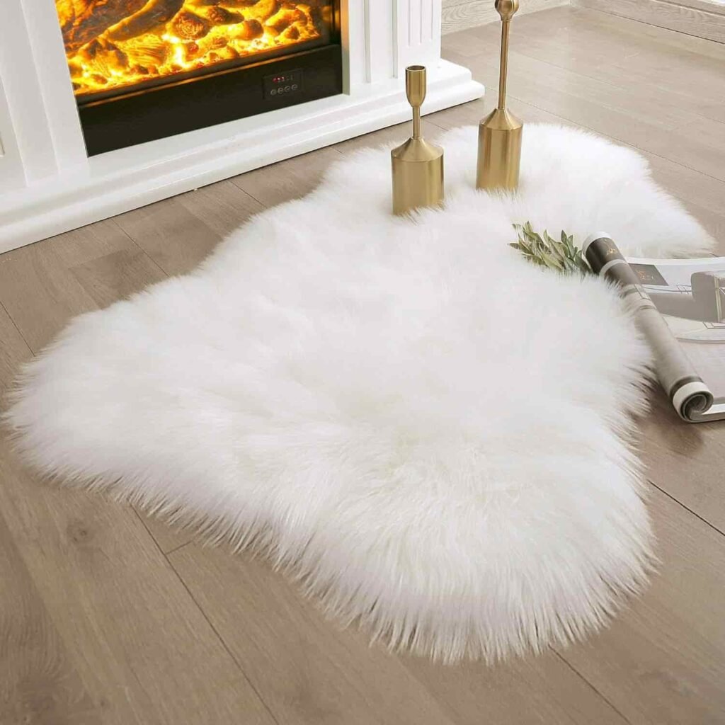 Fluffy rugs for bedroom