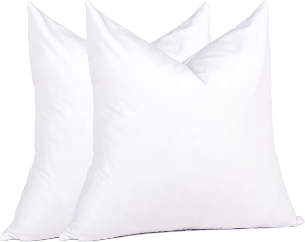 best down and feather pillow inserts