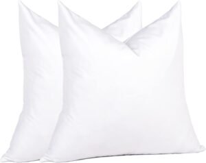 best down and feather pillow inserts