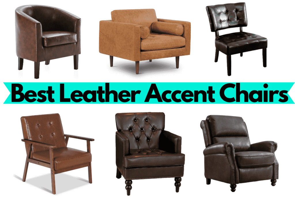 10+ Best leather accent chairs for sophisticated interiors [2024] Wow