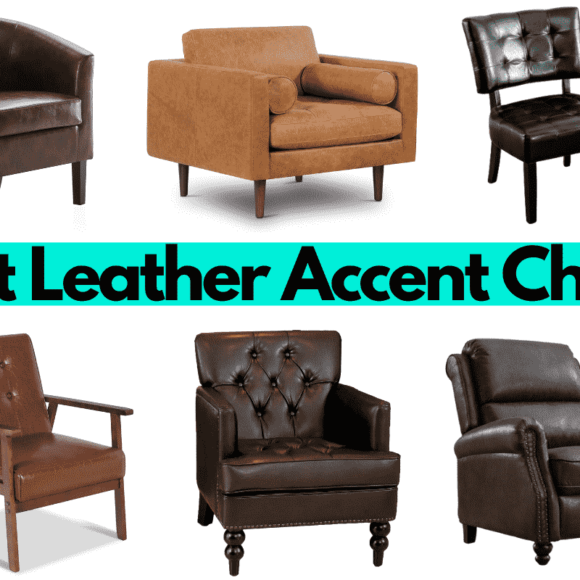 best leather accent chairs