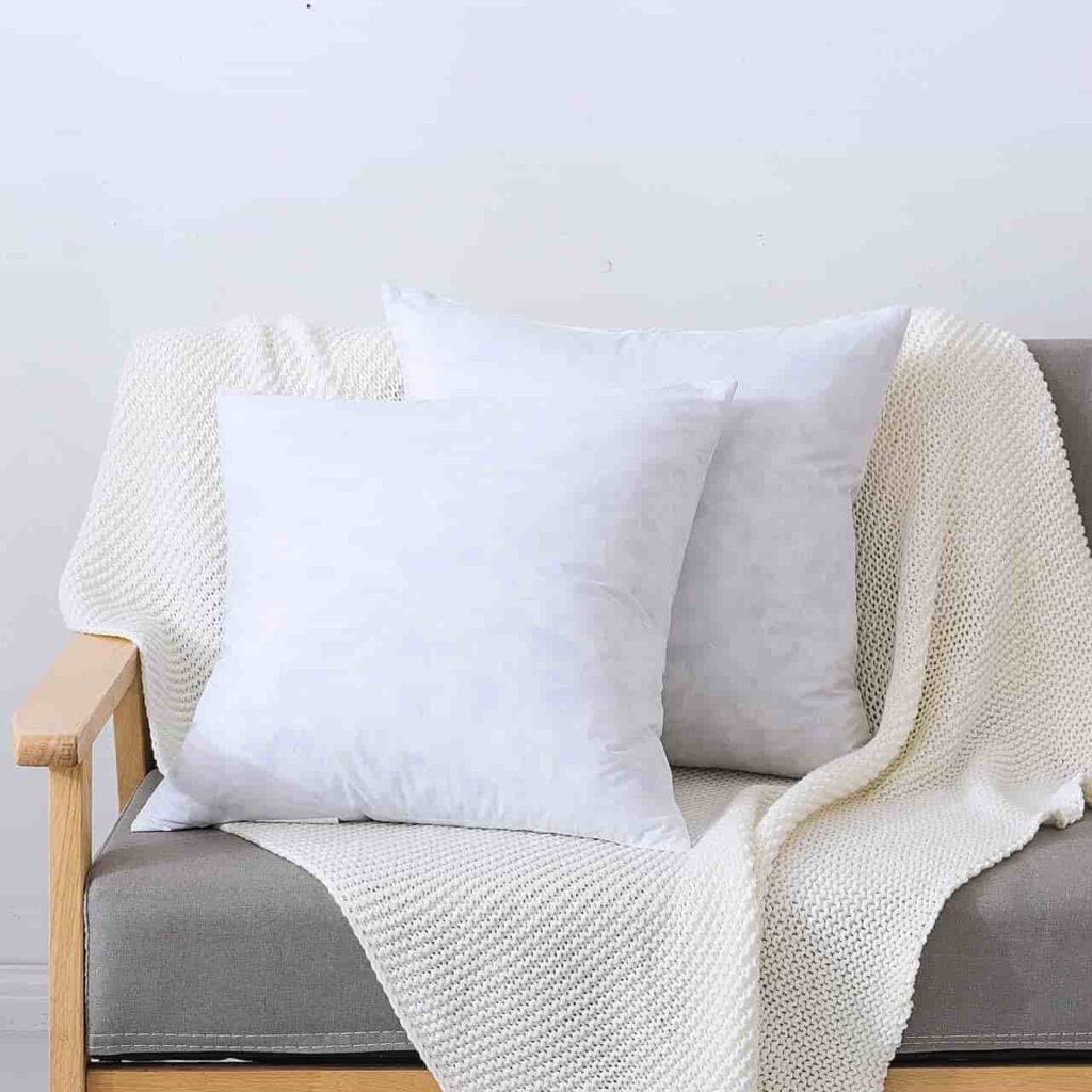 down feather pillow inserts amazon