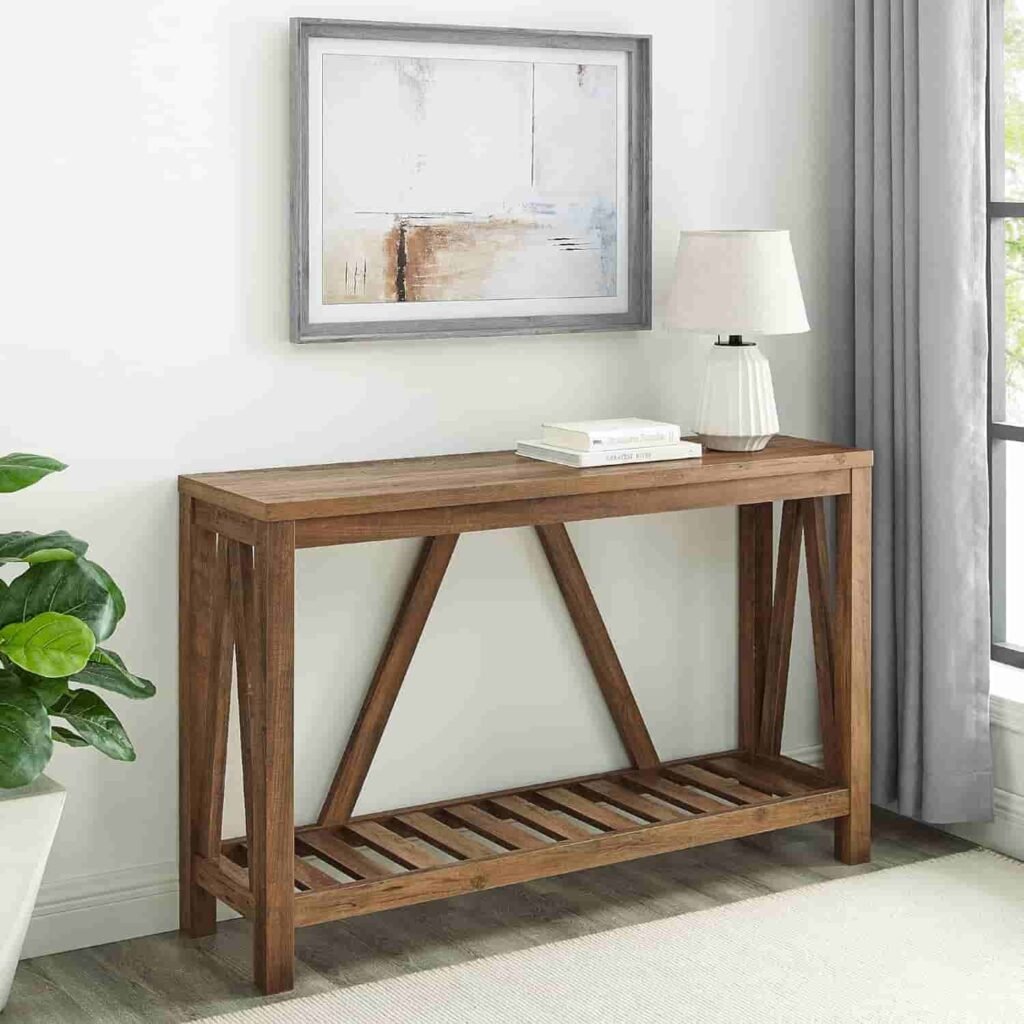 farmhouse end tables for living room