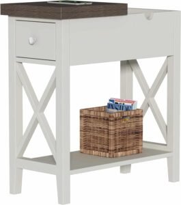 farmhouse end tables with storage