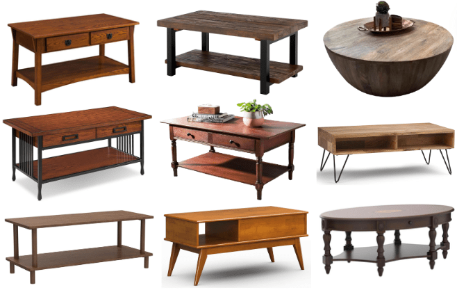 11+ Best real wood coffee tables perfect for any occasion