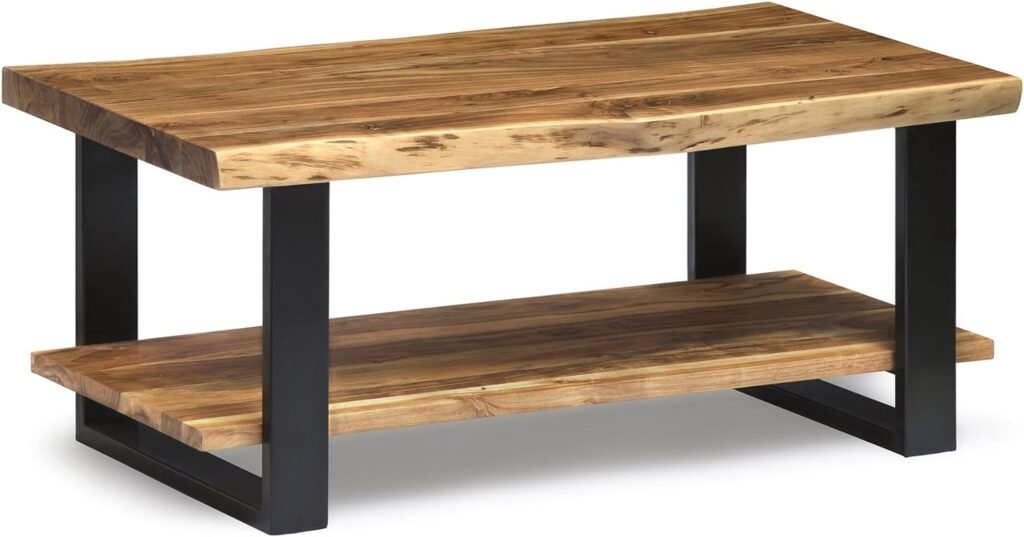 rustic live edge coffee tables