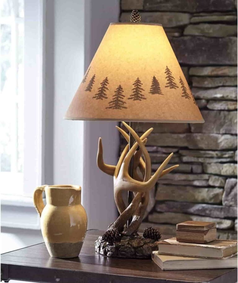 rustic table lamps for living room