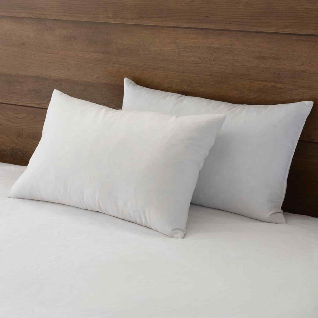 soft cotton down feather throw pillow inserts