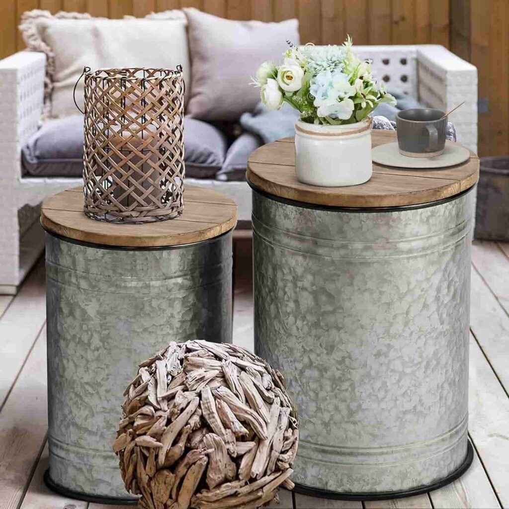 top rated farmhouse end tables