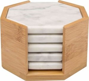 top rated marble coasters