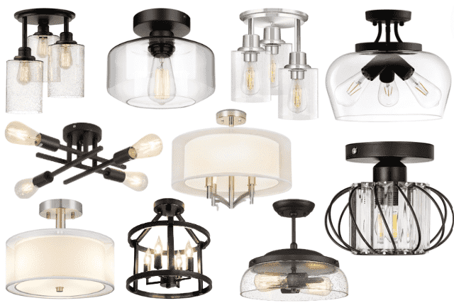 10+ Best semi flush mount ceiling lights to brighten every room [2024]