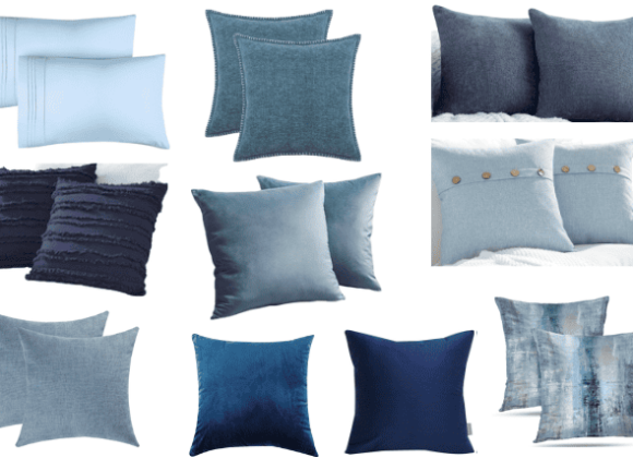 11+ Best blue pillow covers under $15 that looks expensive [2024]