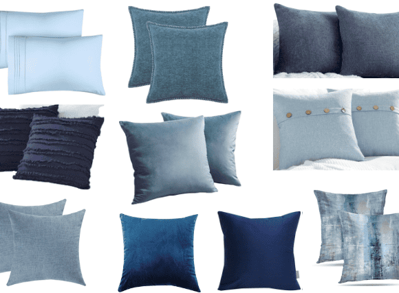 11+ Best blue pillow covers under $15 that looks expensive [2024]