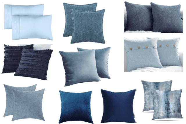 11+ Best blue pillow covers under $15 that looks expensive [2024]