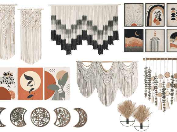 11+ Best boho wall art picks to create a bohemian paradise [2024]