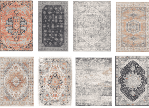11+ Best machine washable area rugs for living room [2024]