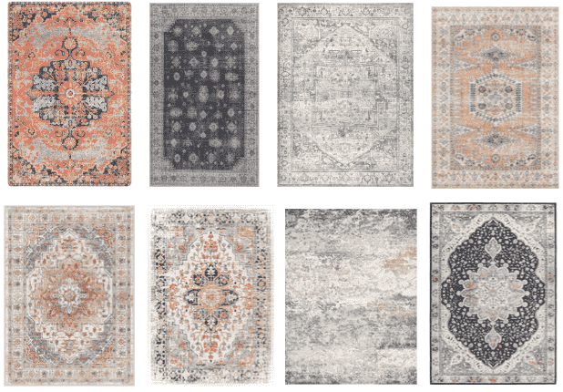 11+ Best machine washable area rugs for living room [2024]