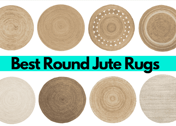 11+ Best round jute rugs for a sustainable living [2024]