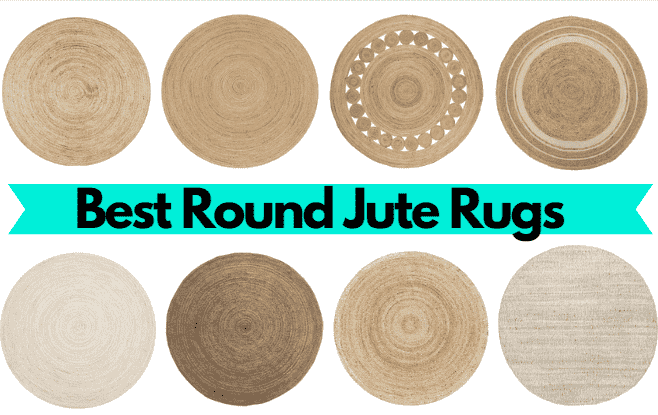 11+ Best round jute rugs for a sustainable living [2024]