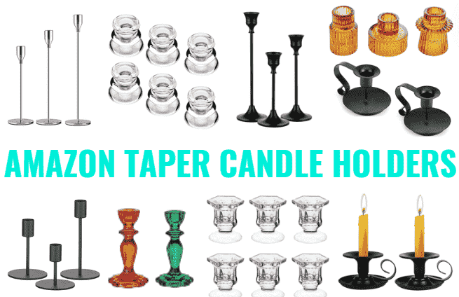 9+ Best Amazon Taper Candle Holders for candle lovers [2024]