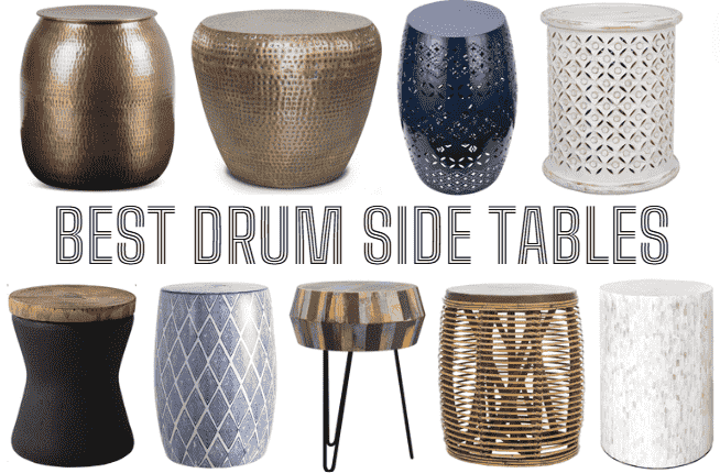 9+ Best Drum Side Tables to drum up some style [2024]