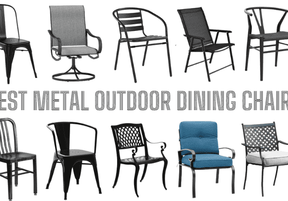 9+ Best Metal Outdoor Dining Chairs to dine in comfort [2024]