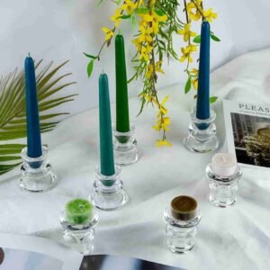 amazon glass taper candle holders