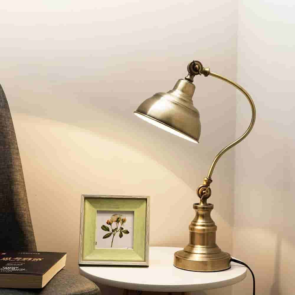 best vintage brass table lamps