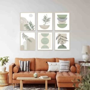 boho wall art painting