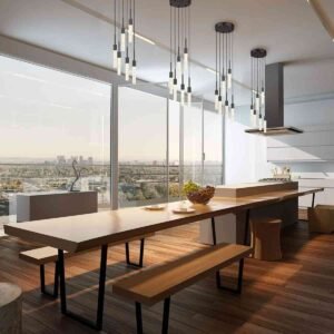 cluster bubble chandeliers