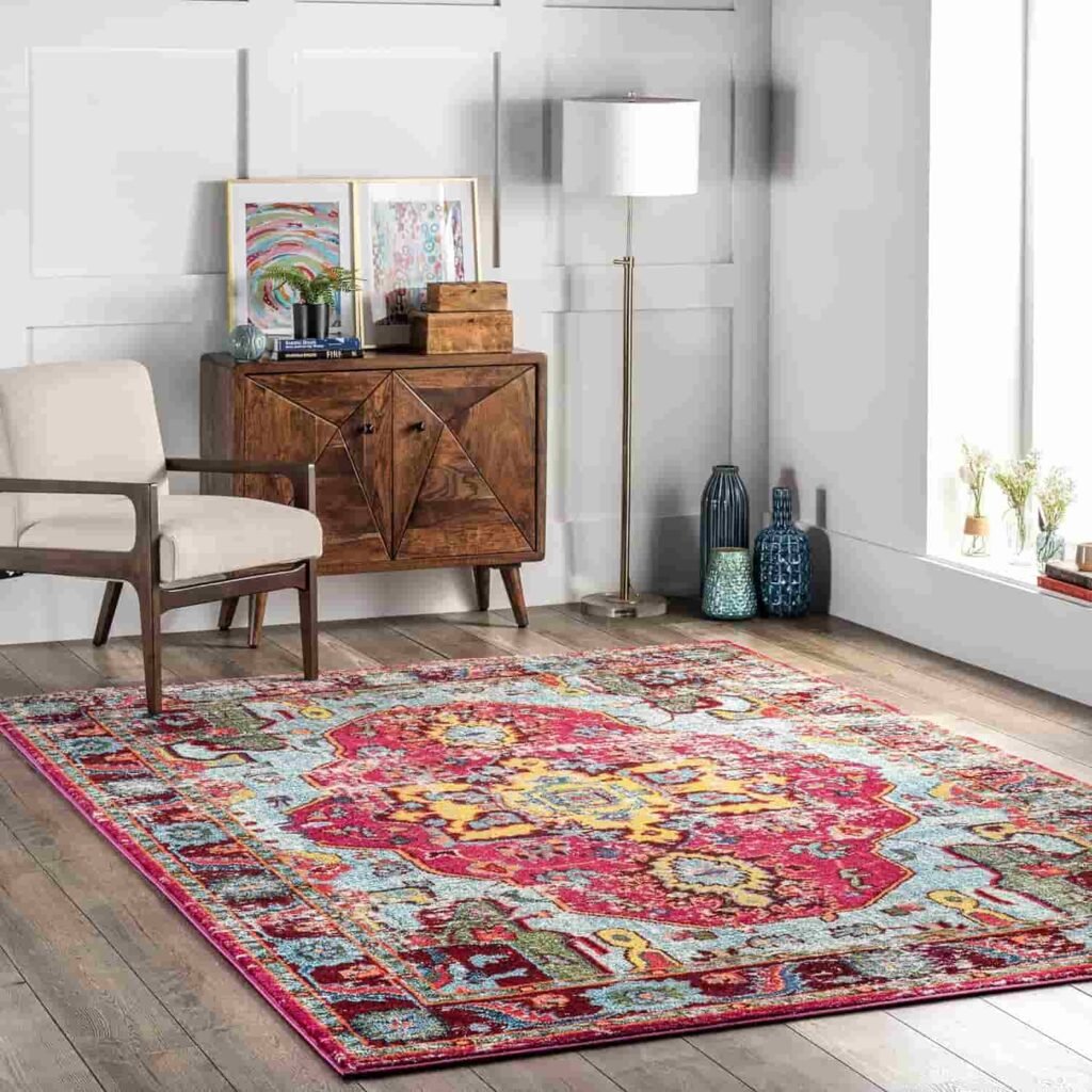 colorful rugs amazon