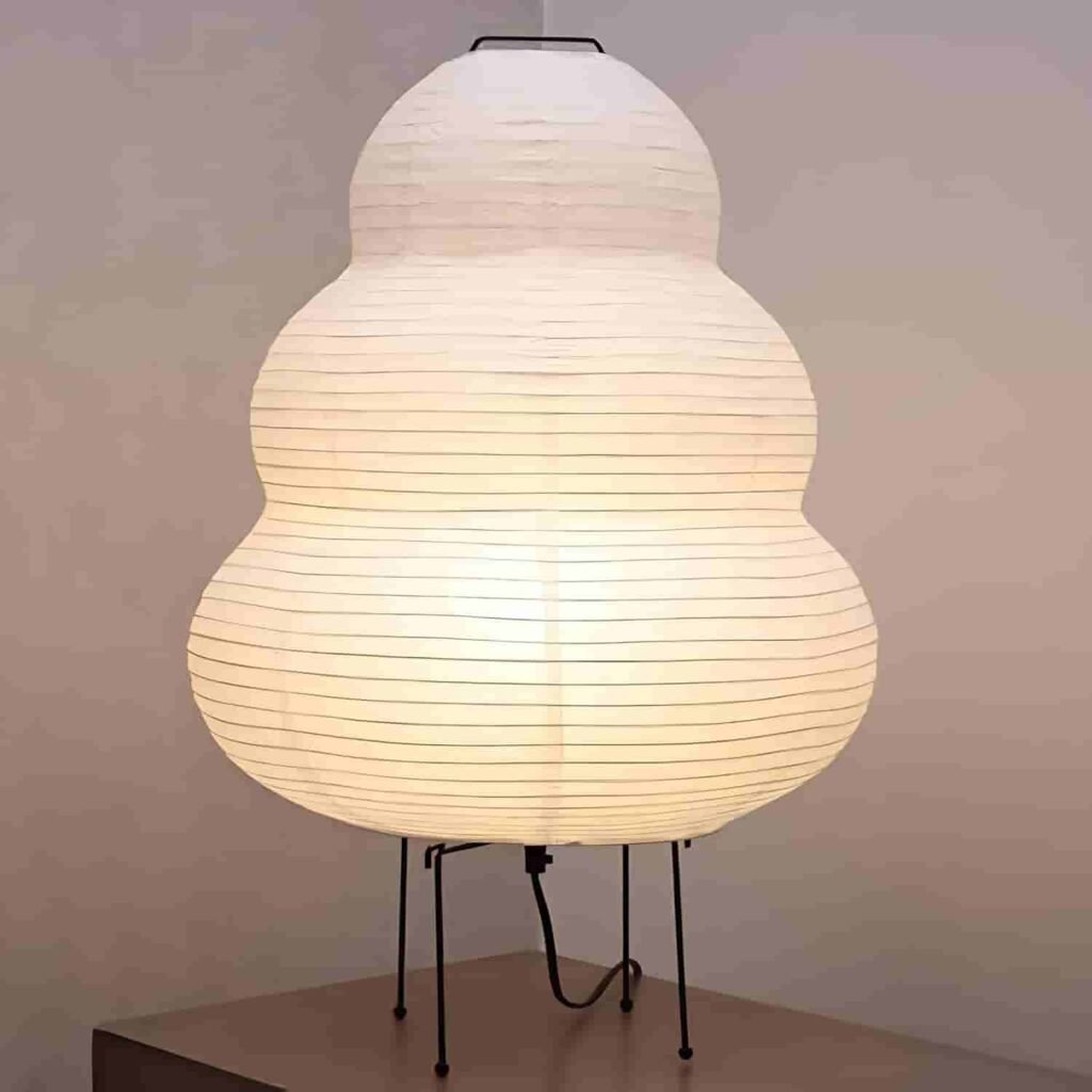 japanese paper floor lamp