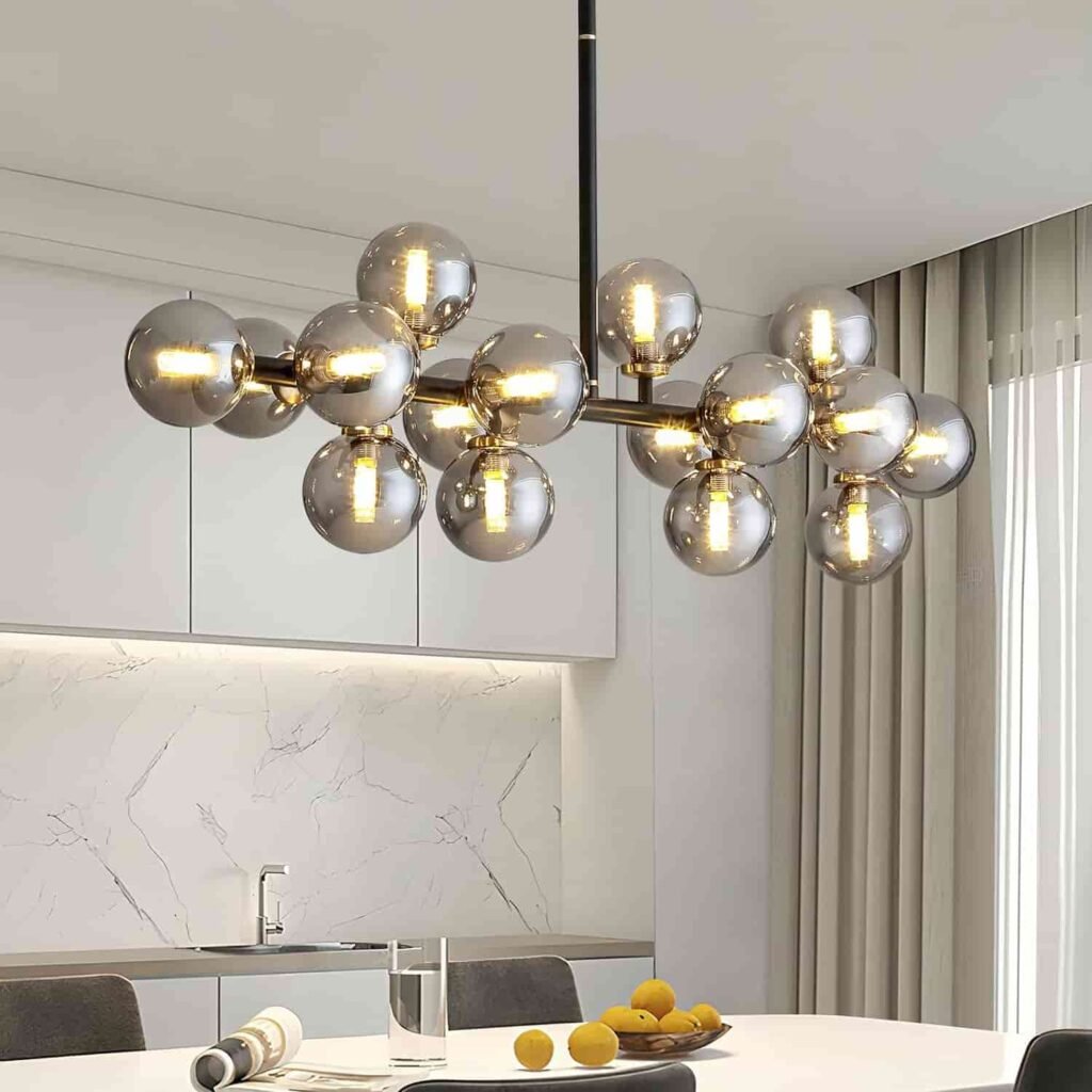 large bubble chandeliers