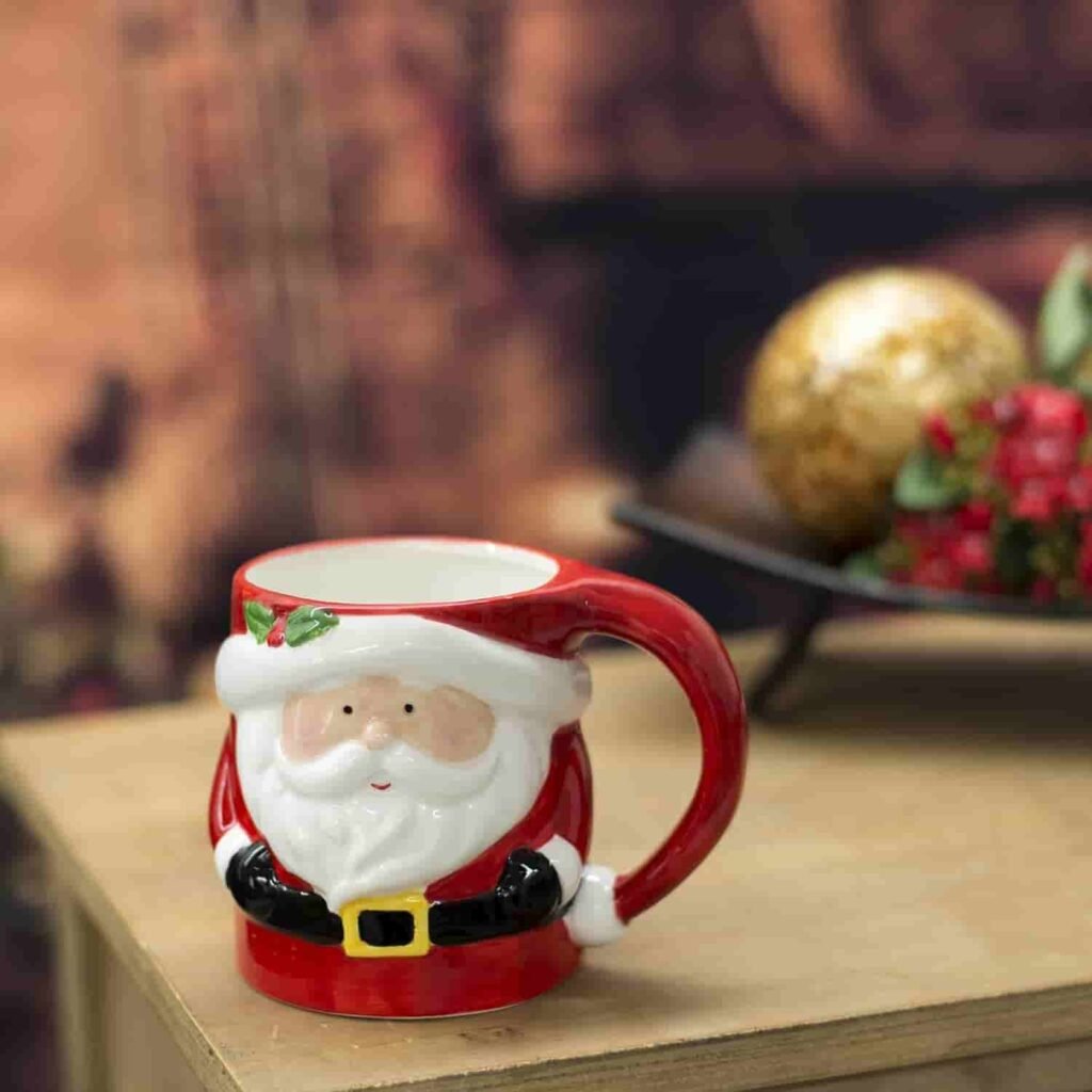 metal christmas coffee mugs