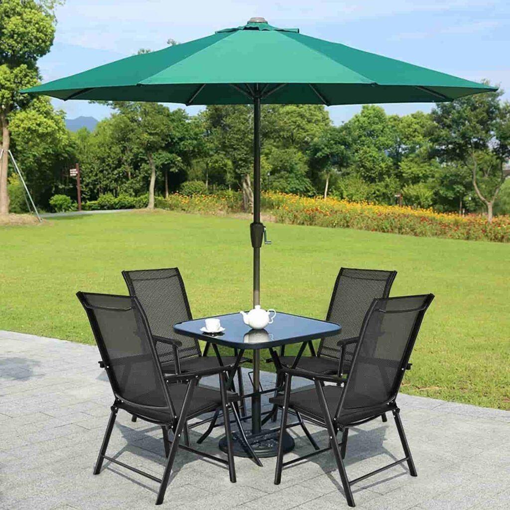 metal outdoor dining chairs set of 2