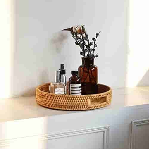 round decorative trays for center table
