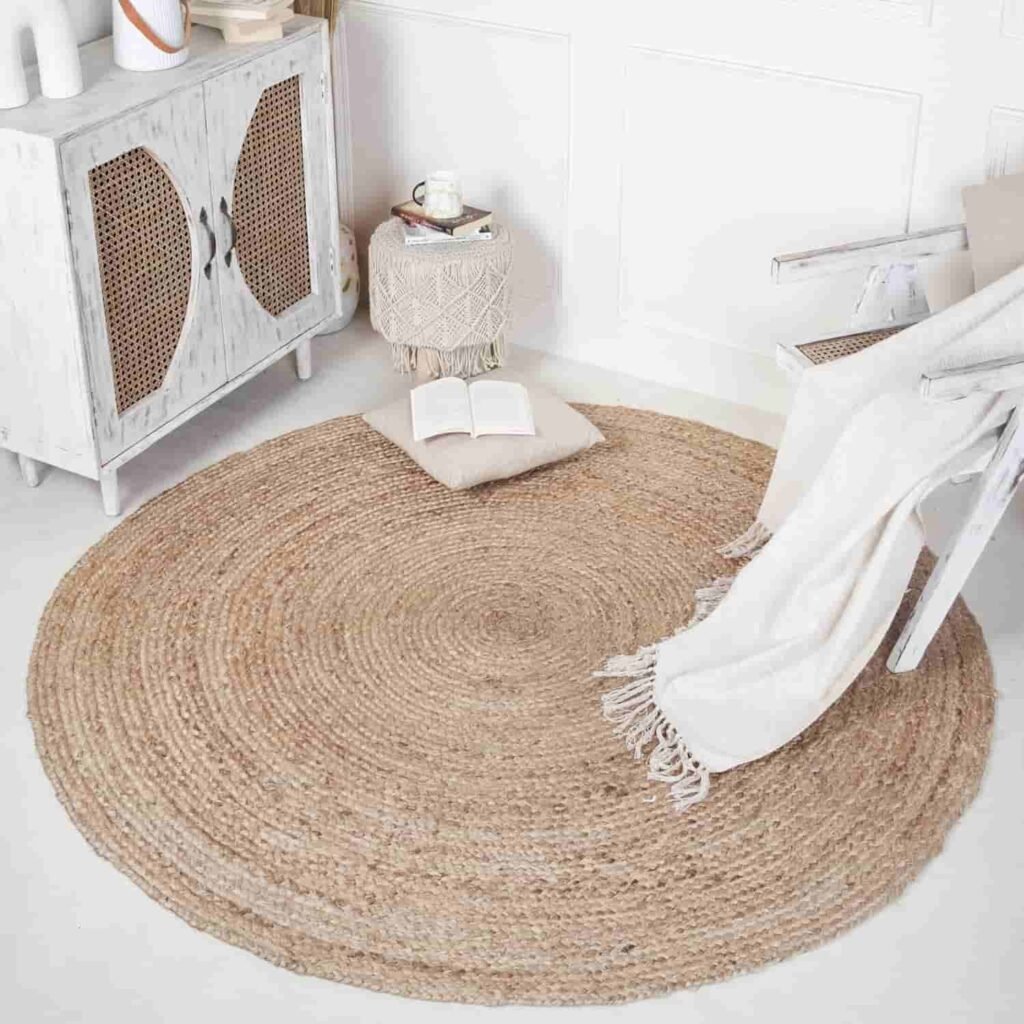 round jute rugs for living room