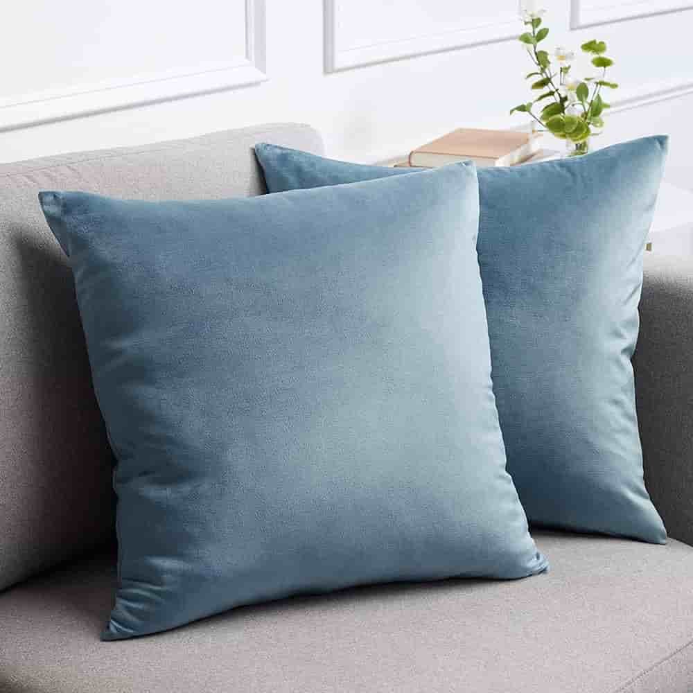 royal blue pillow covers
