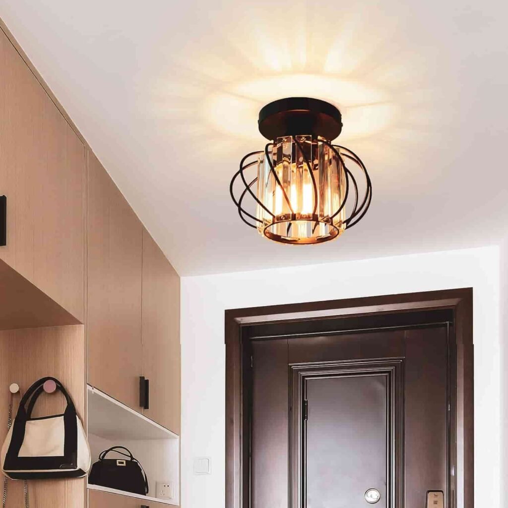 semi flush fitting ceiling lights