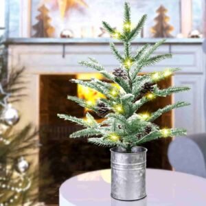 tabletop christmas trees pre lit
