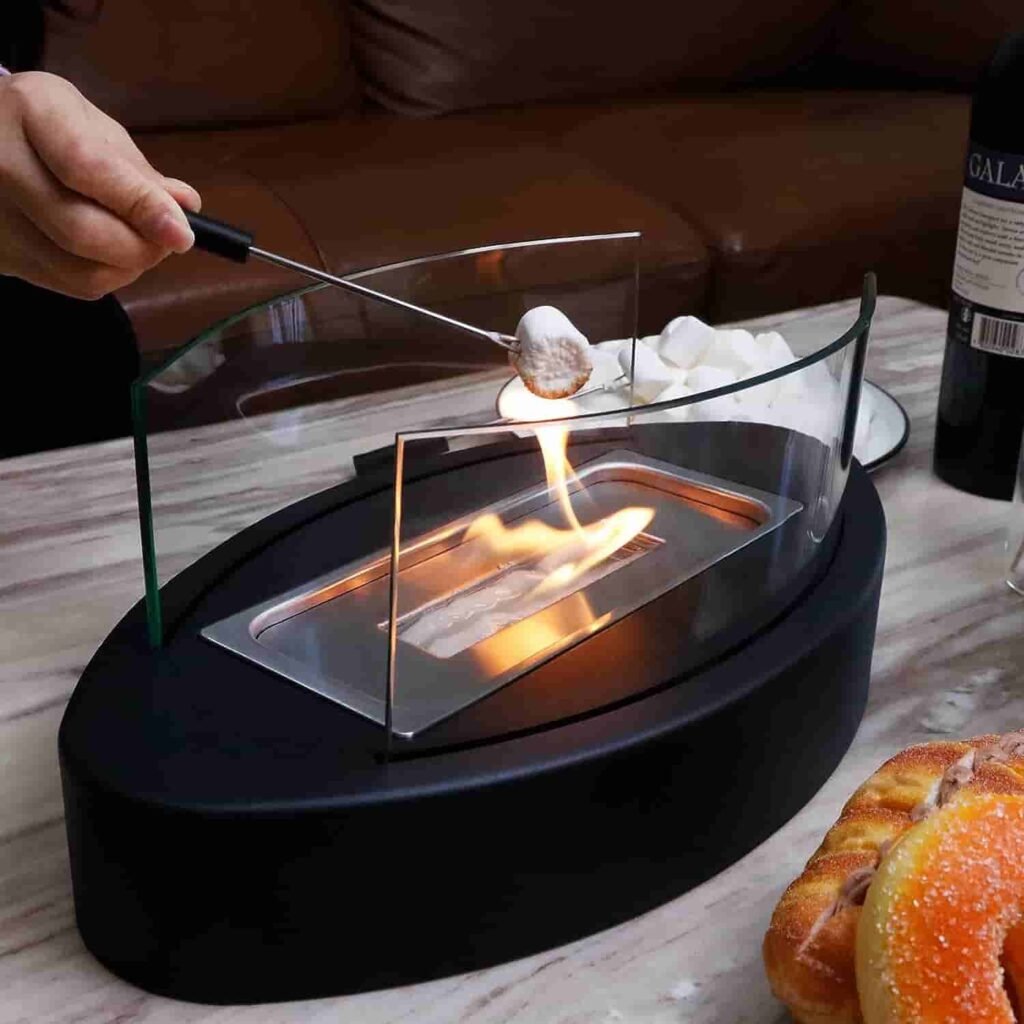 tabletop fire bowl indoor