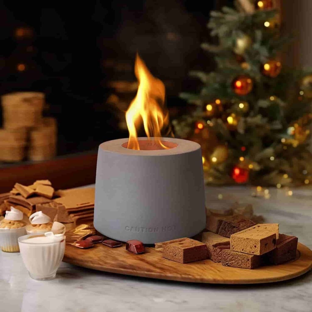 tabletop fire pit