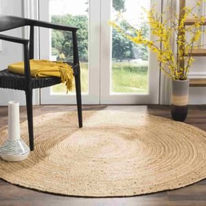 target round jute rugs