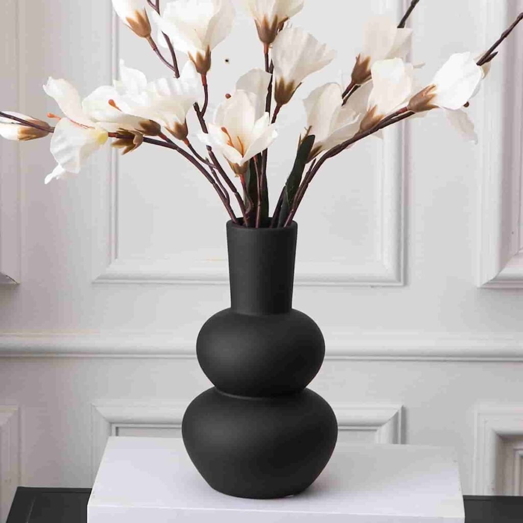 top rated black vases